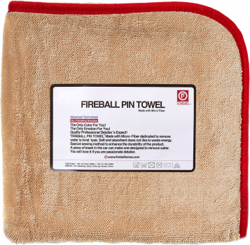 Fireball Pin Towel